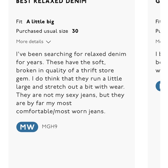 NWT Madewell Women's Dean East Straight Leg Jeans in Monessen Wash sz 31 - Picture 12 of 16